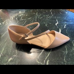Flat pointed toe shoe